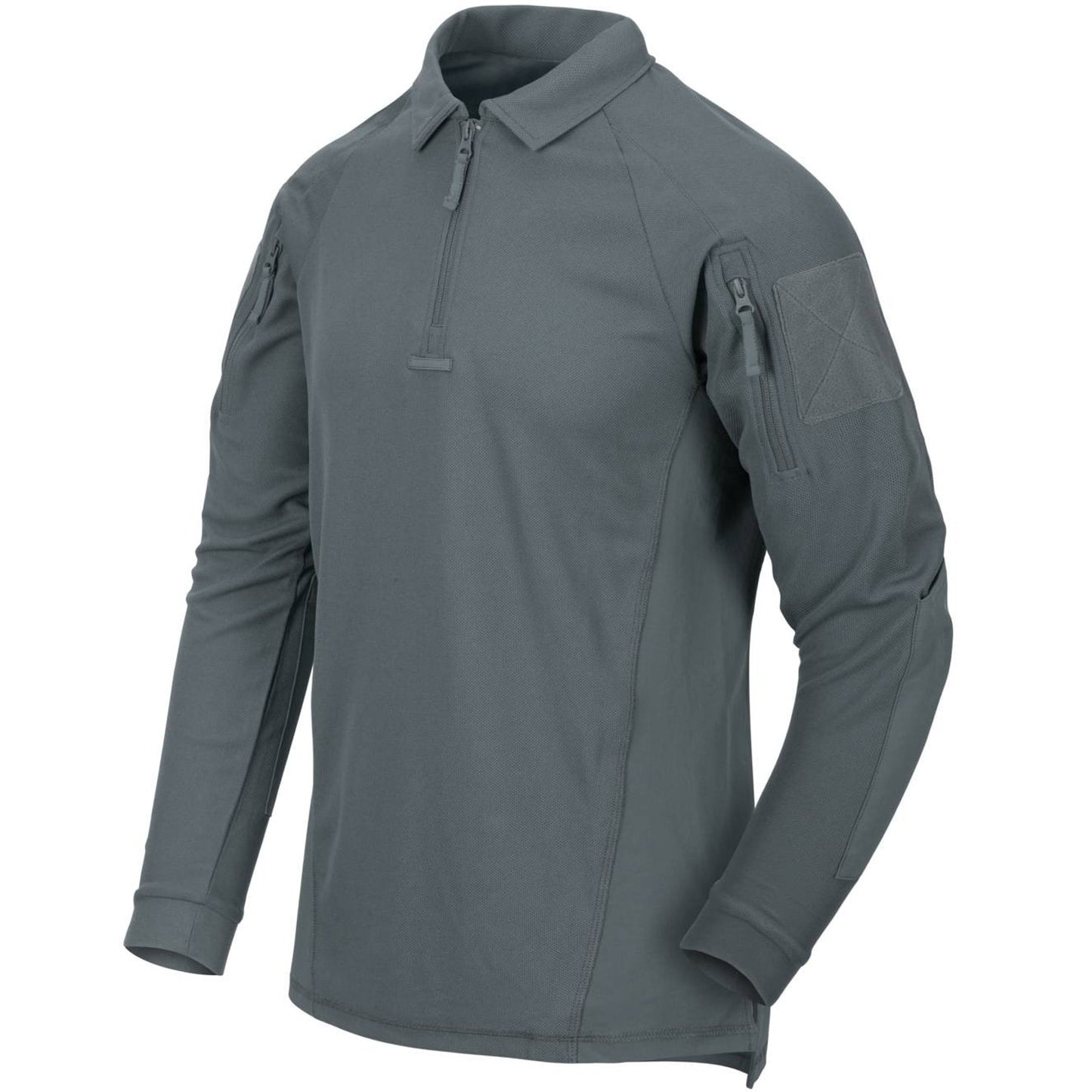 Koszulka polo Helikon Range Long Sleeve - Shadow Grey