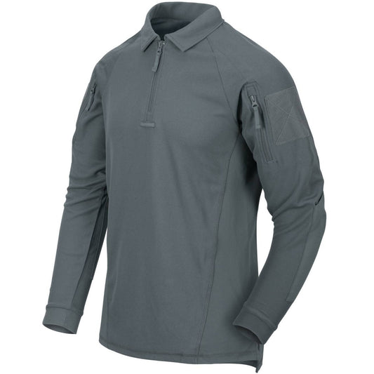 Koszulka polo Helikon Range Long Sleeve - Shadow Grey