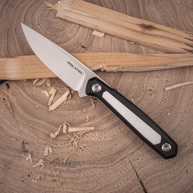 Nóż Real Steel Dex 3501BW - Black/White G10