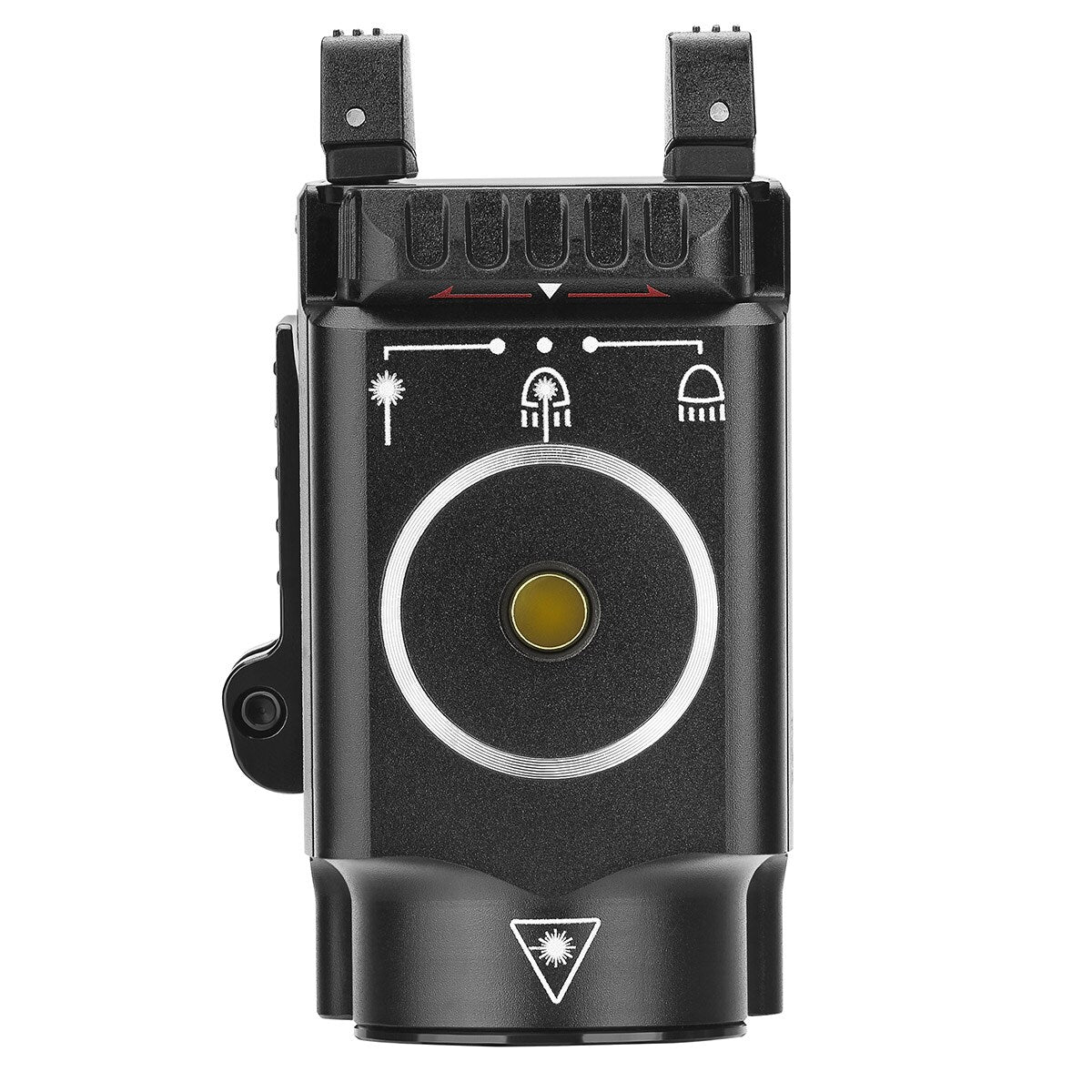 Latarka na broń z celownikiem laserowym Olight BALDR Mini RL - 600 lumenów, Red Laser