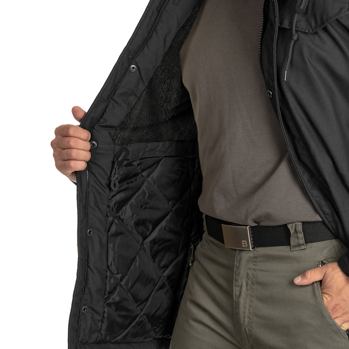 Kurtka Brandit Marsh Lake Parka Black