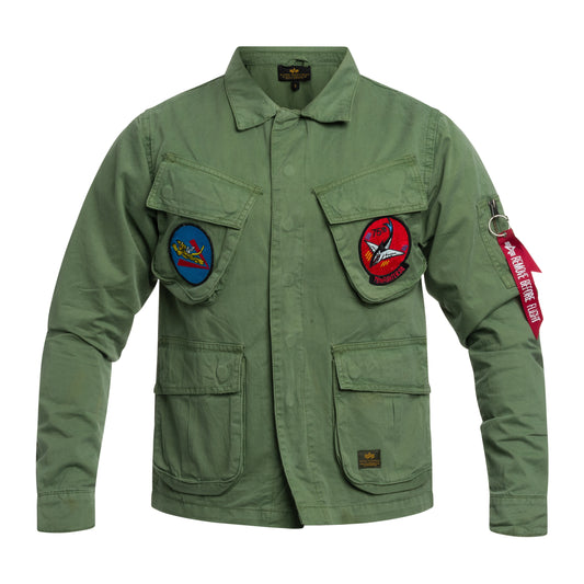 Kurtka Alpha Industries Field Flying Tigers - Vintage Green