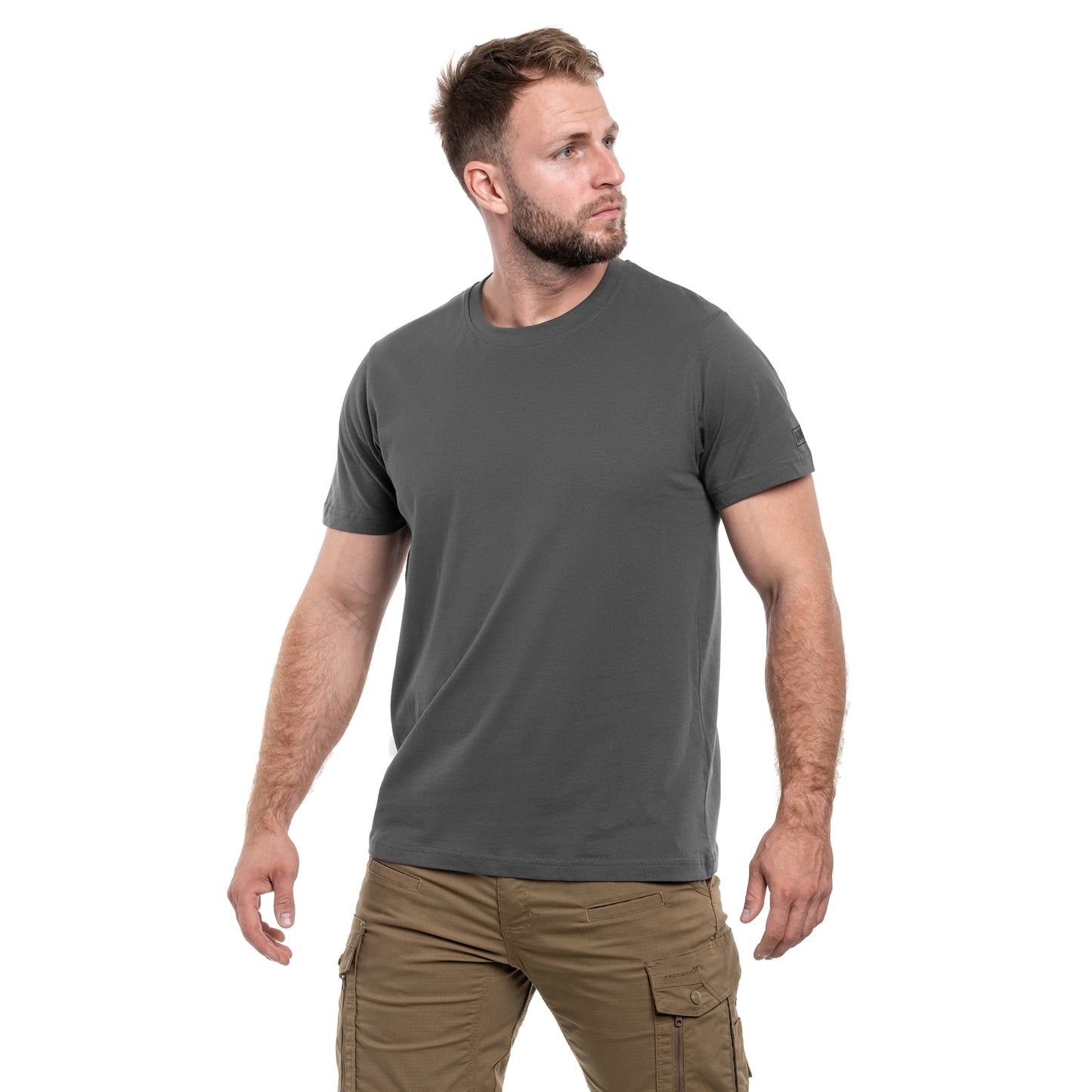 Koszulka T-shirt Magnum Basic 3 szt. - Olive/Forged Iron/Black