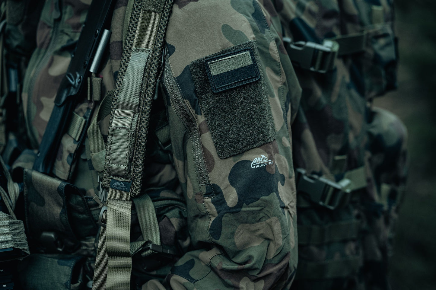 Zawieszenie taktyczne Helikon 2-punktowe - Olive Green
