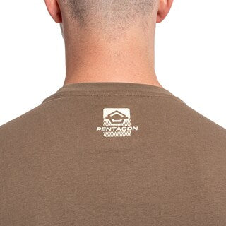 Koszulka T-Shirt Pentagon Ageron "Spot Camo" - Coyote