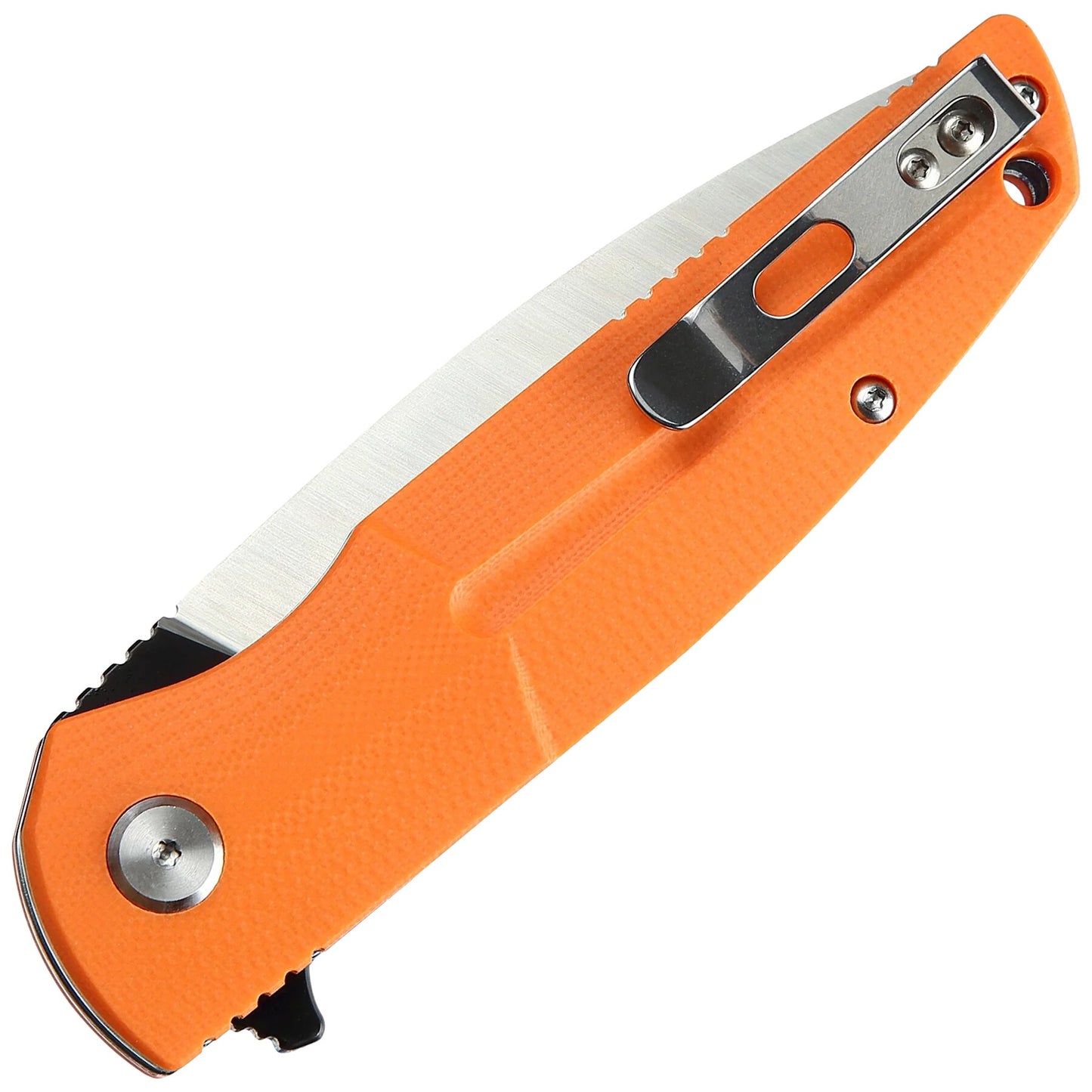 Nóż składany Bestech Knives Fin Satin/Blackwash - Orange