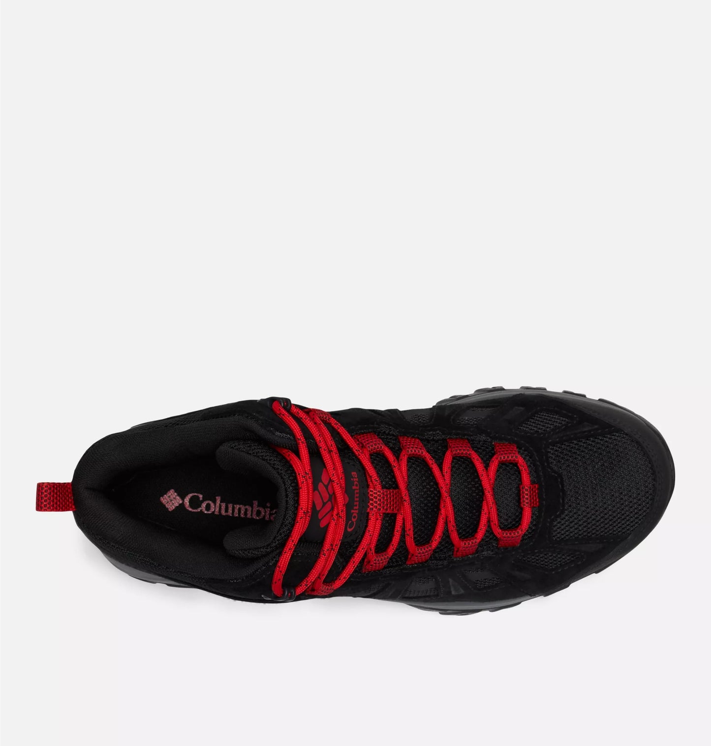 Buty Columbia Redmond III Mid Waterproof - Black/Mountain Red