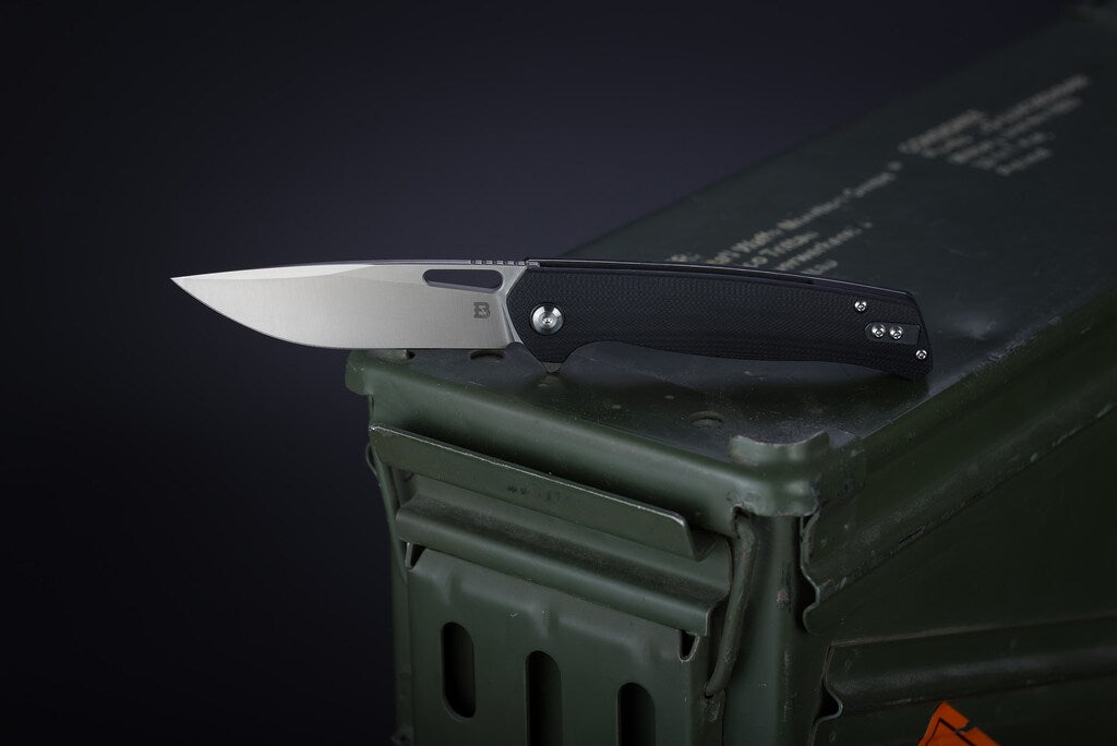 Nóż składany Badger Outdoor D2 Orix - Black