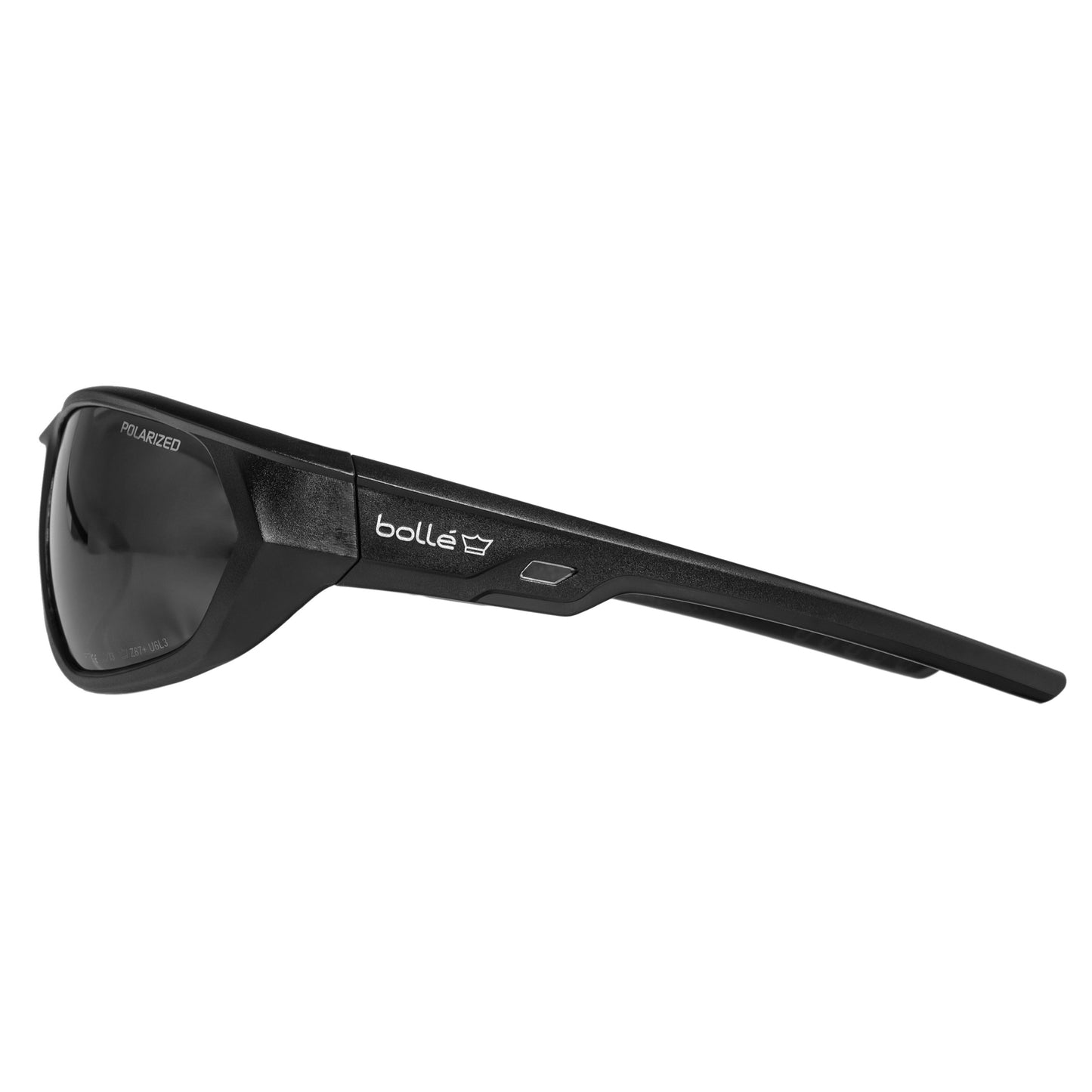 Okulary taktyczne Bolle Komet Industrial Polarized - Smoke/Black