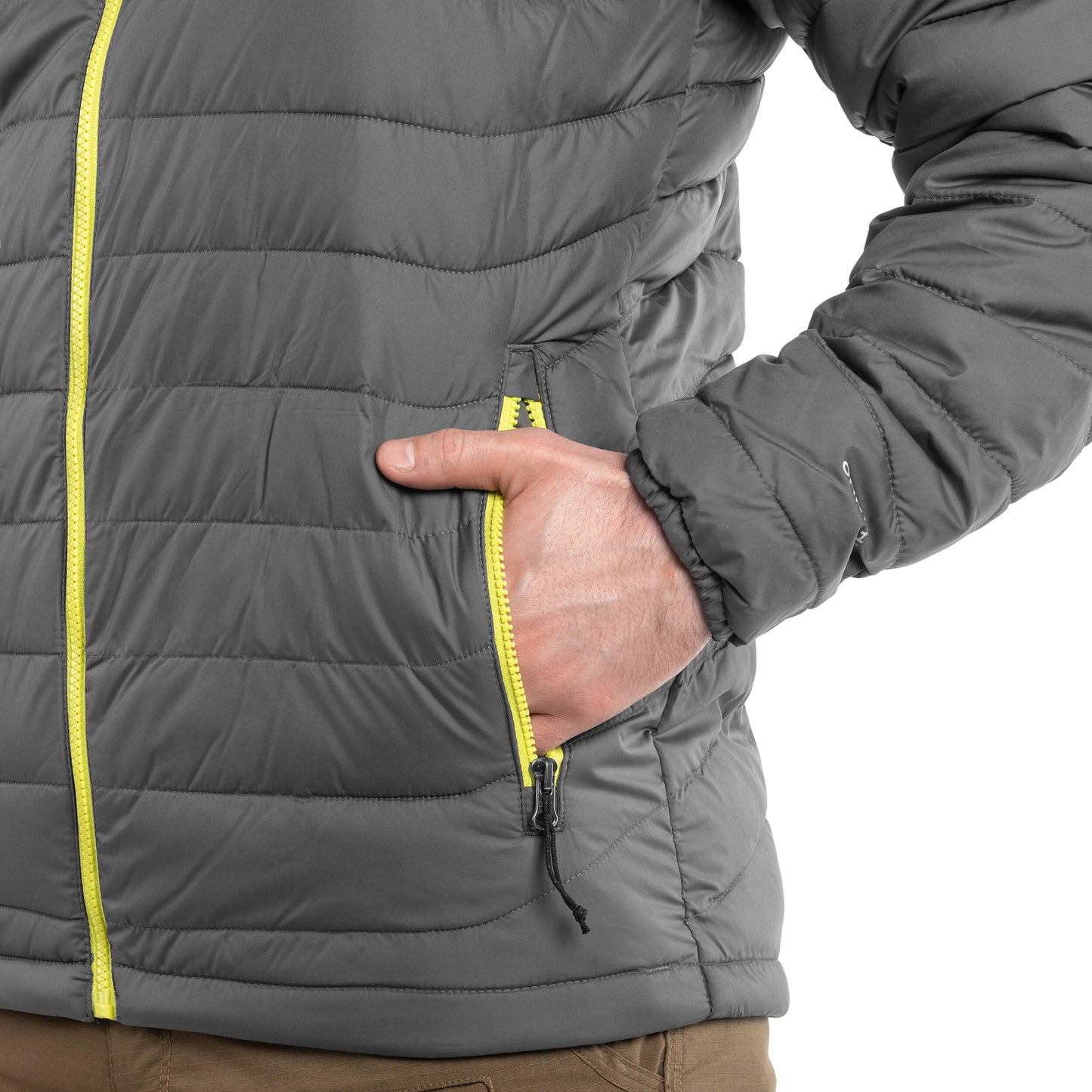 Kurtka Columbia Powder Lite Jacket - City Grey/ Shark