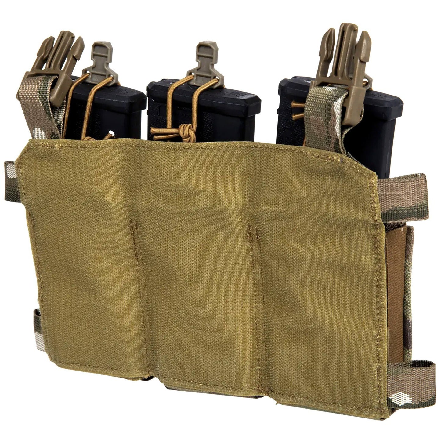 Potrójna ładownica Primal Gear elastyczna na magazynki karabinowe - MultiCam