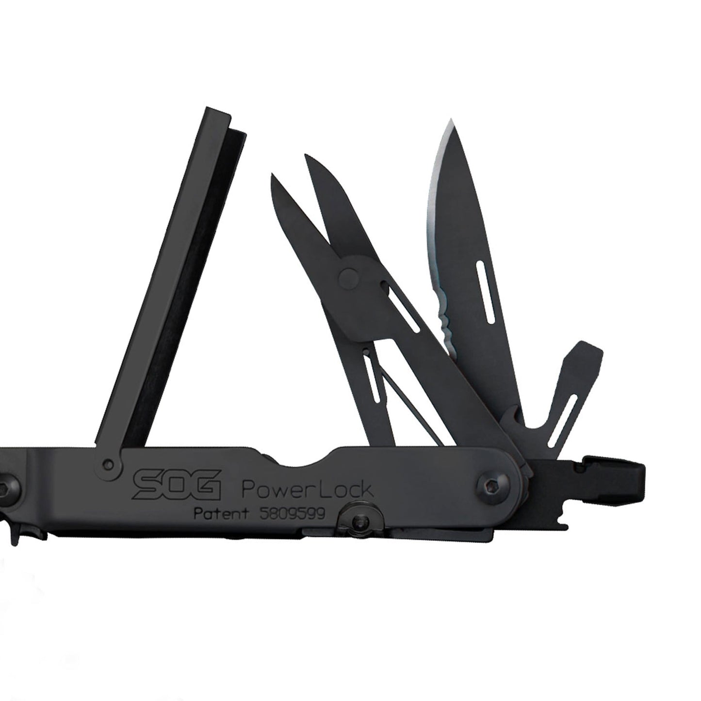Multitool SOG PowerLock Scissors - Black