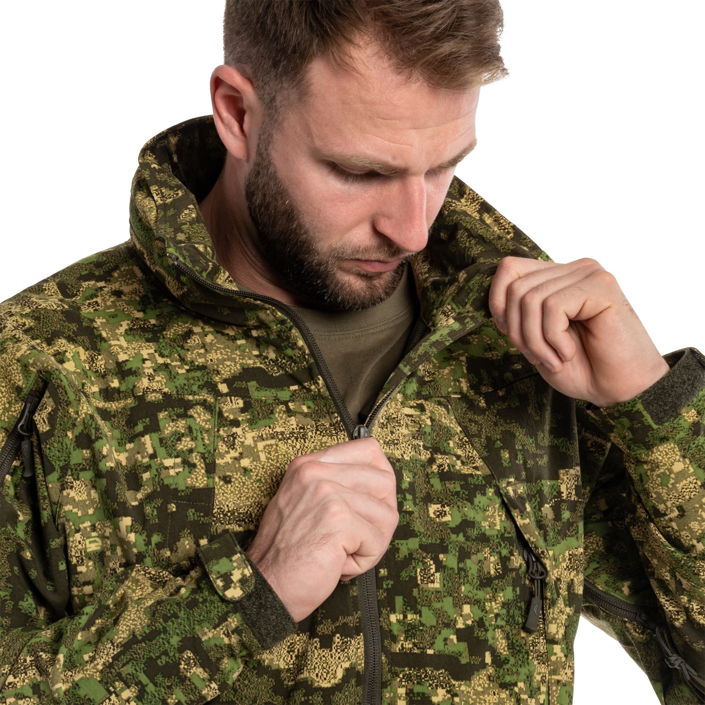 Kurtka Helikon Trooper StormStretch Softshell MK2 - Pencott Wildwood