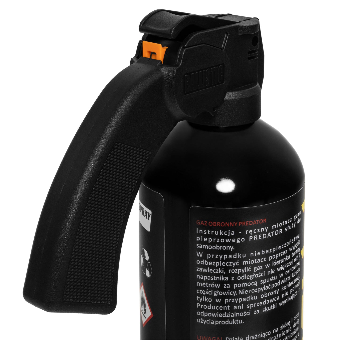 Gaz pieprzowy Predator 1000 ml - stożek