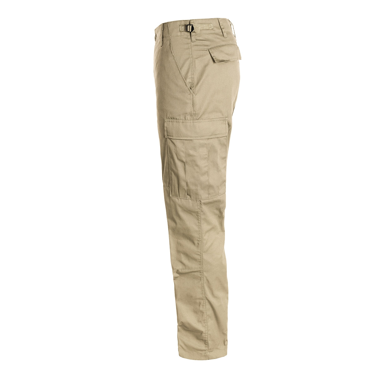 Spodnie wojskowe Mil-Tec wzmacniane BDU Khaki