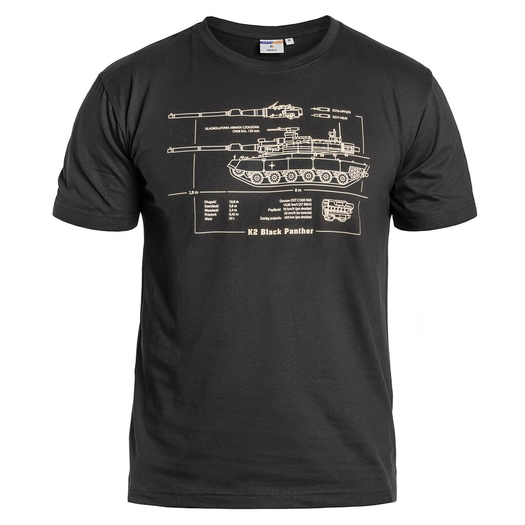 Koszulka T-shirt K2 Black Panther - Black