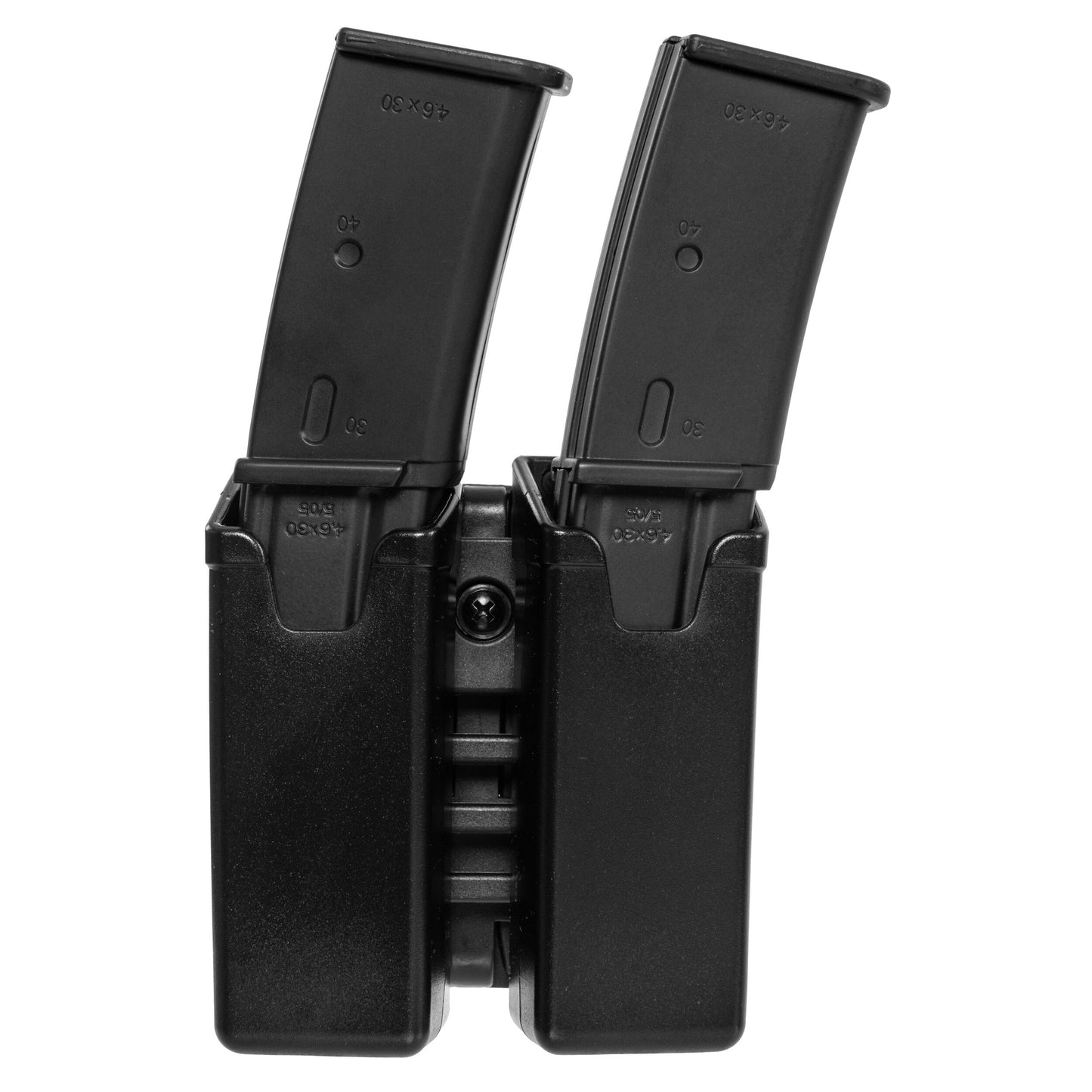 Podwójna ładownica obrotowa ESP z montażem UBC-04-2 na magazynki do MP5/Uzi/Sa vz. 61 - Black