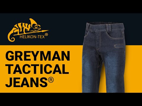 Spodnie Helikon Greyman Tactical Jeans Denim Mid - Denim Blue