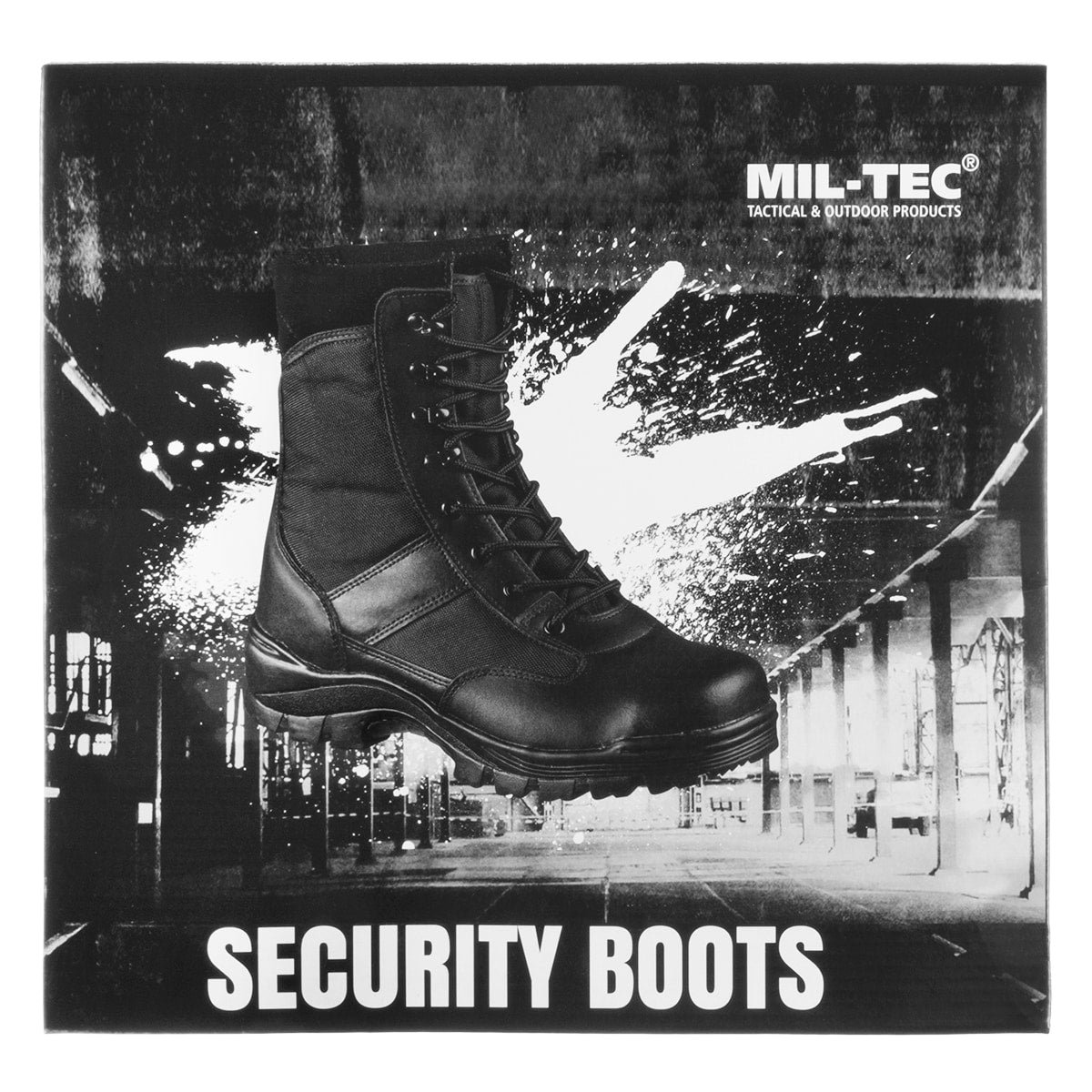 Buty Mil-Tec Security Boots - Black