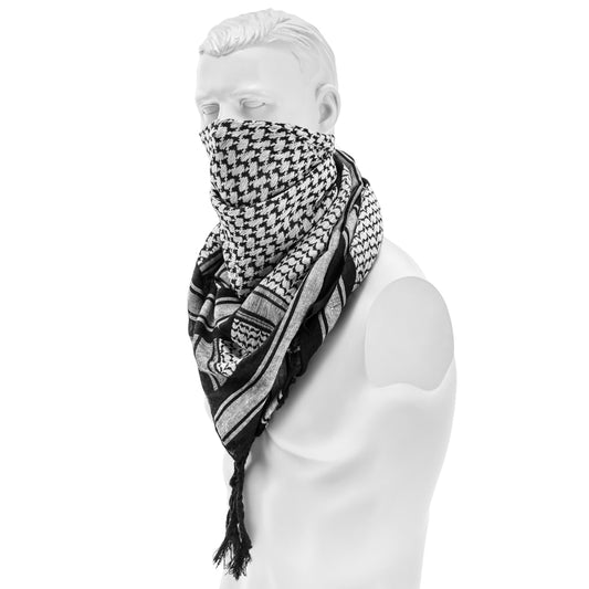 Arafatka chusta ochronna Brandit - Black/White