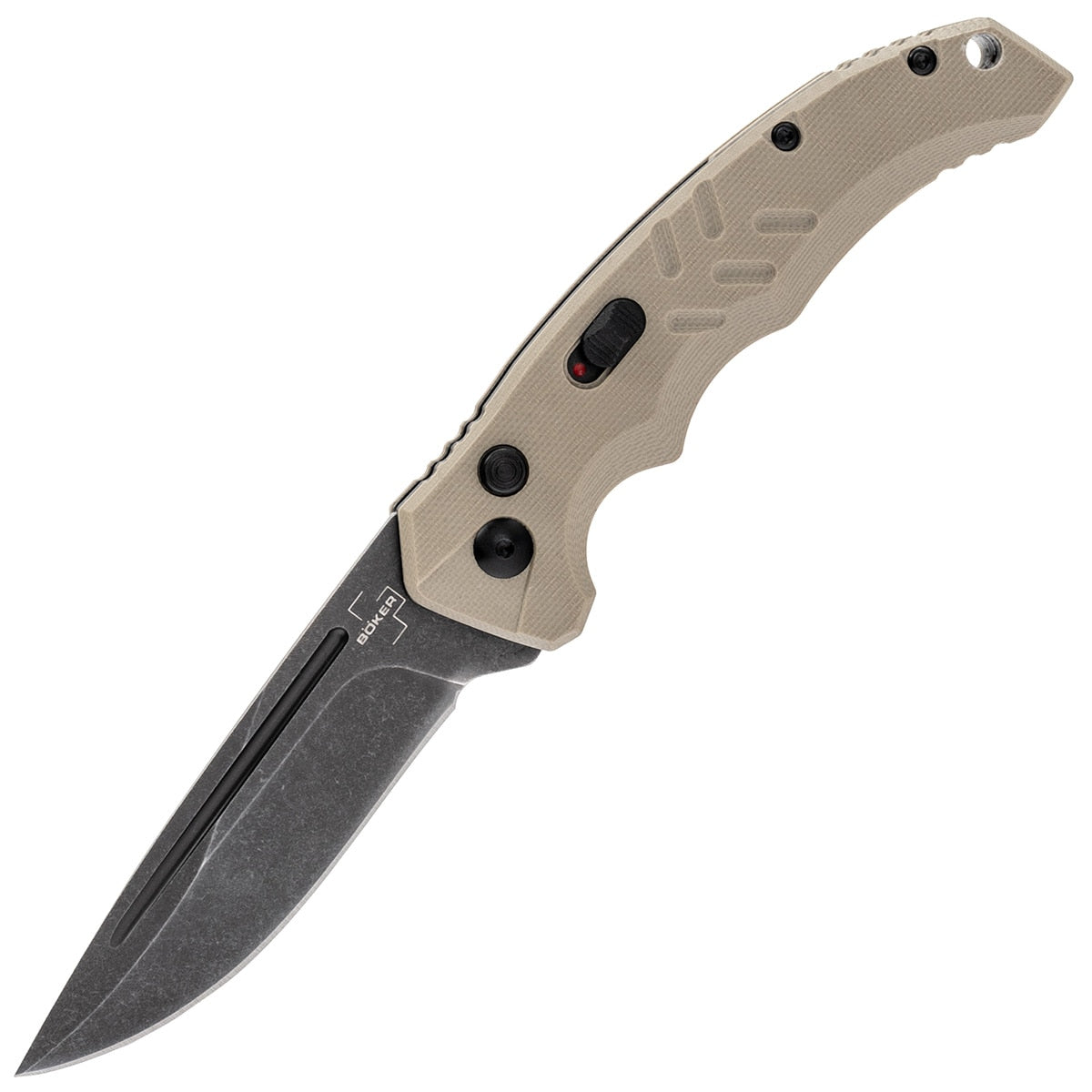 Nóż sprężynowy Boker Plus Intention II - Coyote