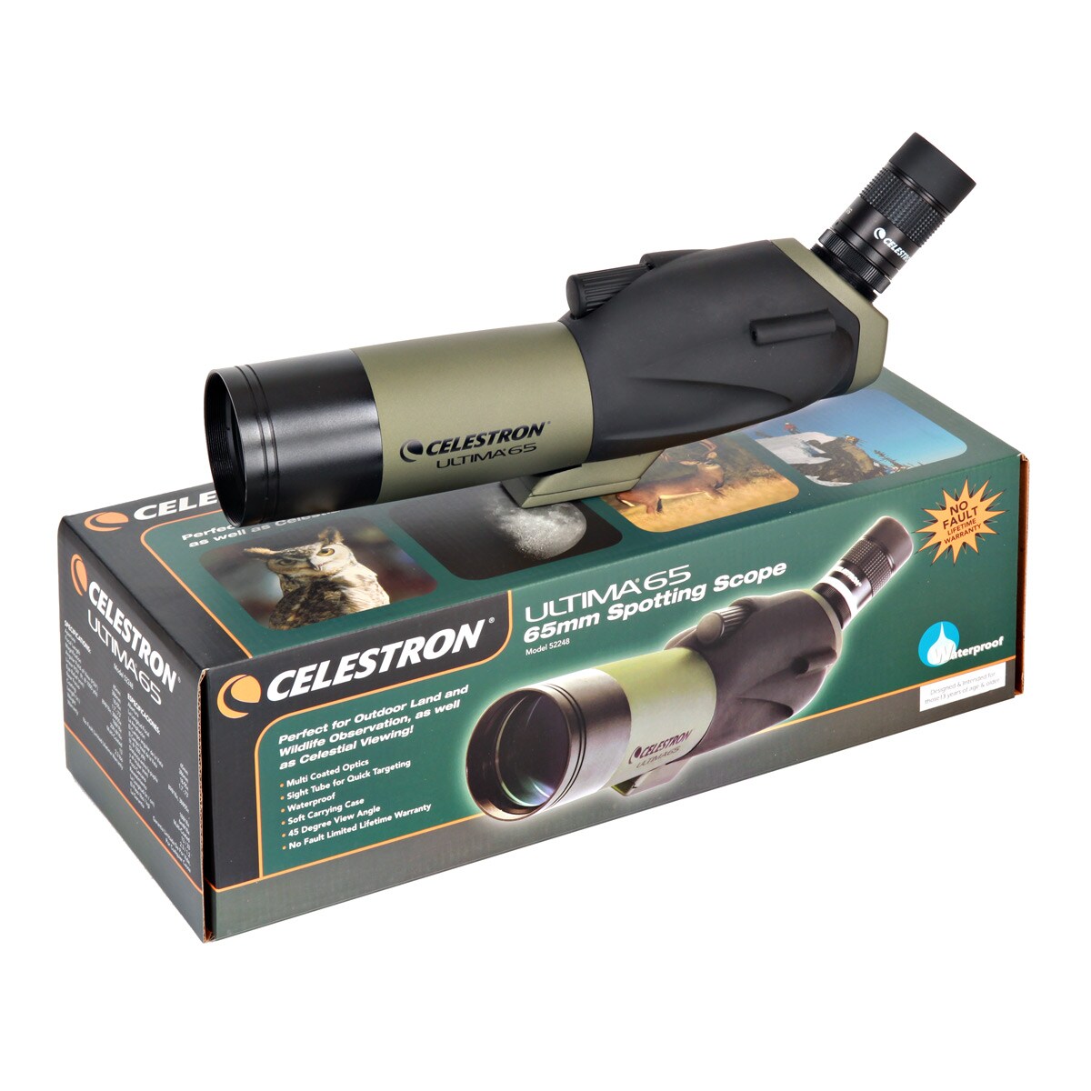 Luneta obserwacyjna Celestron Ultima 65 - kątowa