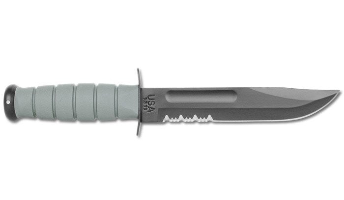 Nóż Ka-Bar Foliage Green Utility Knife Serrated 5012
