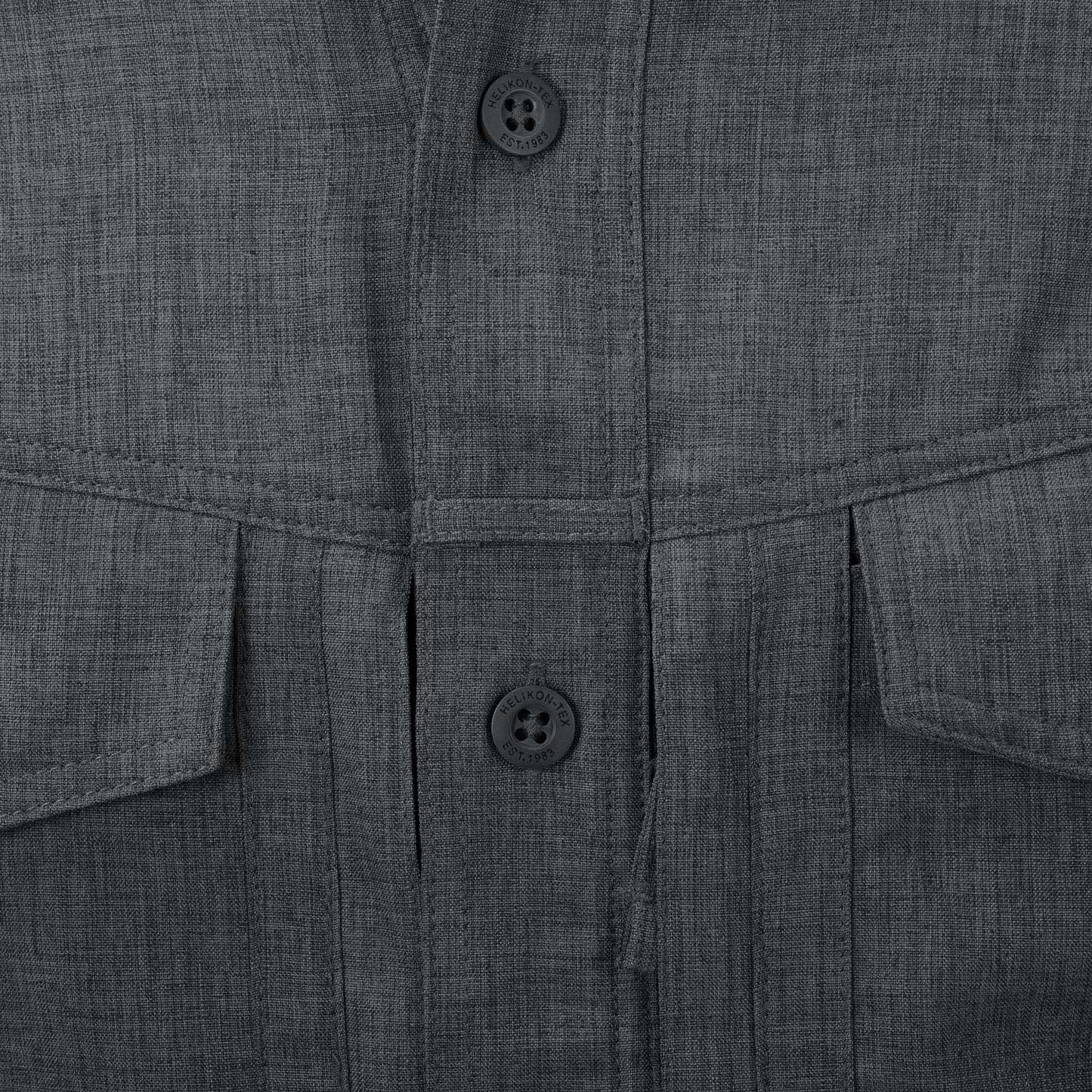 Koszula Helikon Defender Mk2 Gentleman - Black/Grey Melange