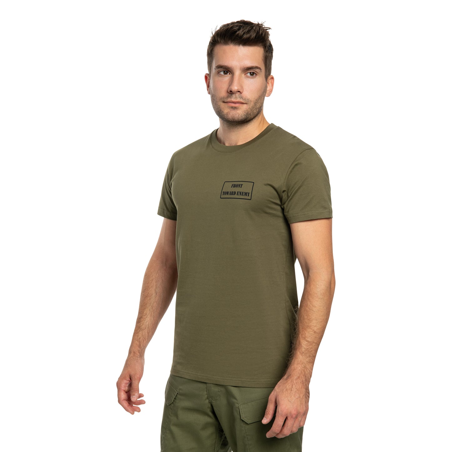 Koszulka T-shirt Helikon Toward Enemy - Olive Green