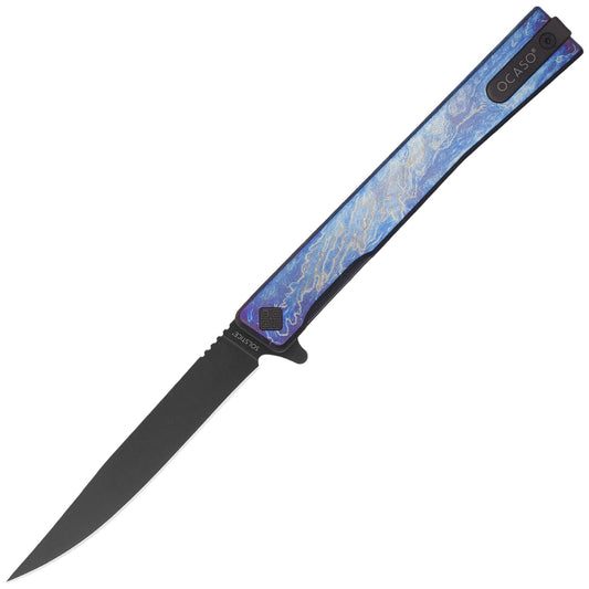 Nóż składany Ocaso Solstice Anodized Titanium - Black