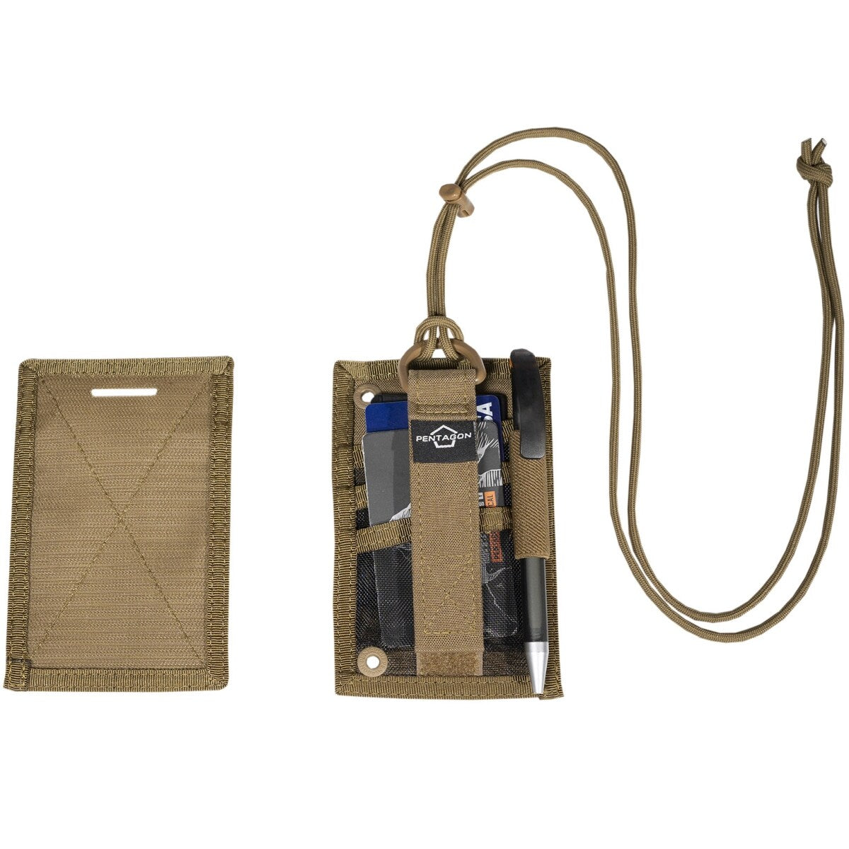 Etui na dokumenty Pentagon ID Card Holder - Coyote