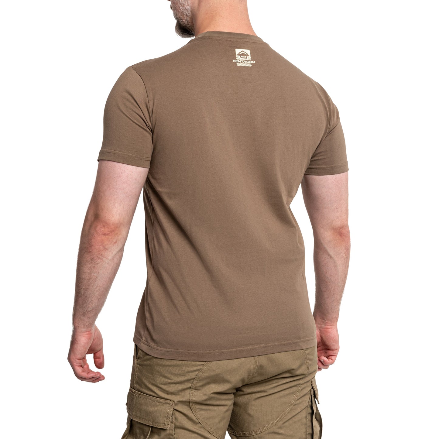 Koszulka T-Shirt Pentagon Ageron "Spot Camo" - Coyote