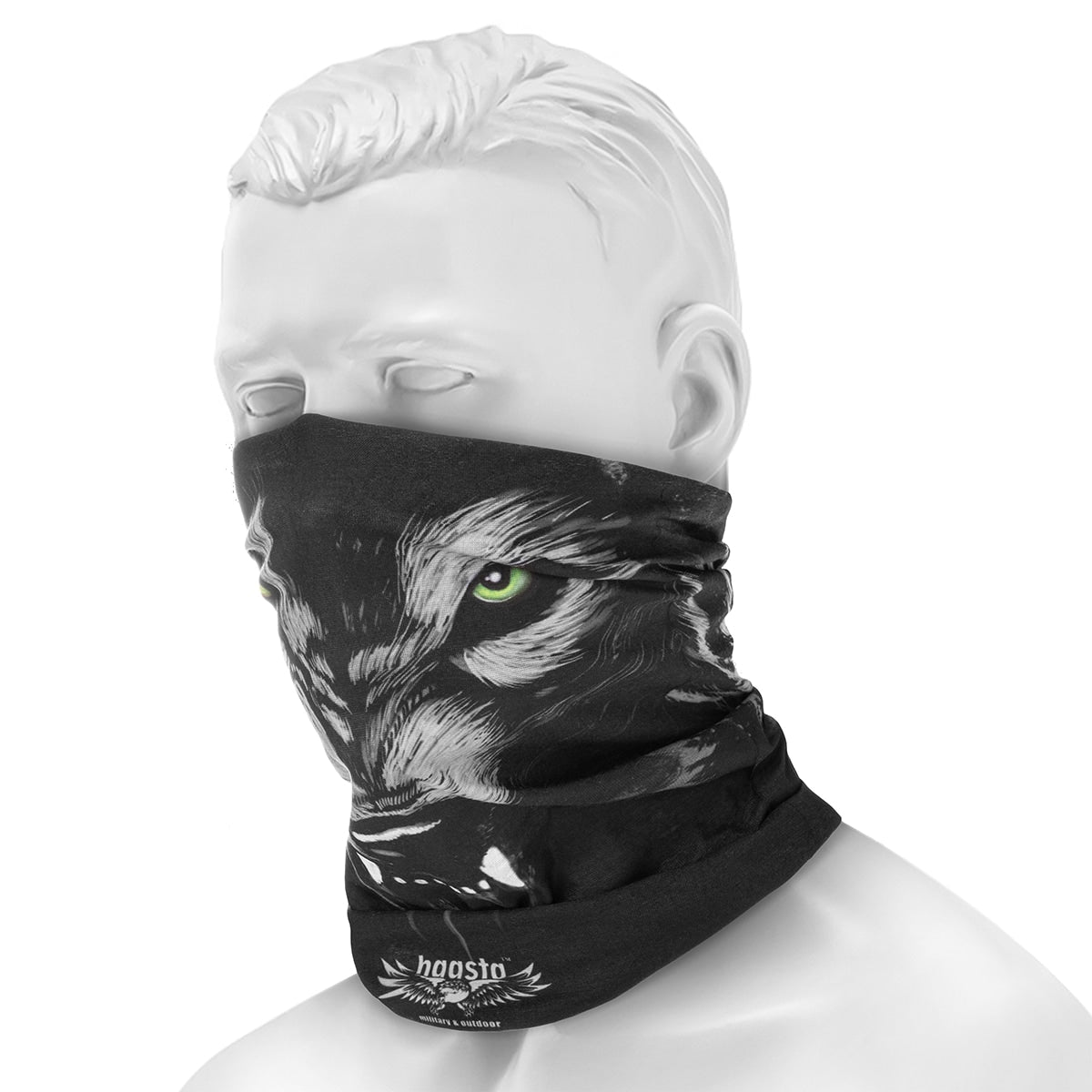 Chusta Haasta Wilk - Czarna