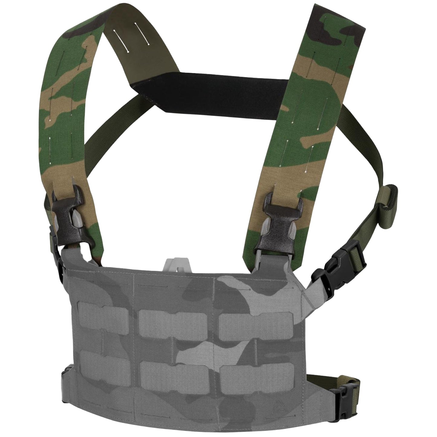 Szelki taktyczne Direct Action Front Flap Rig Interface - Woodland
