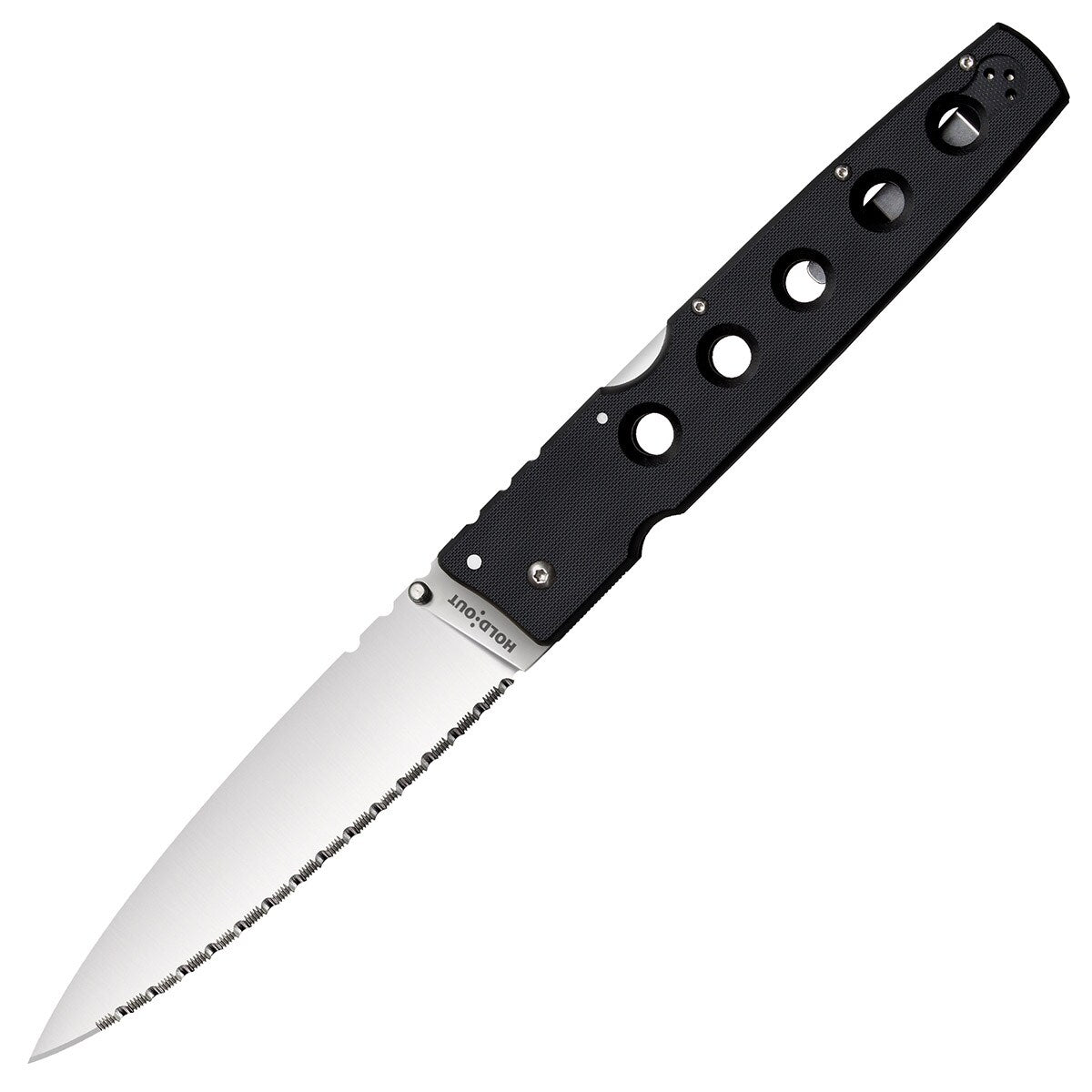 Nóż składany Cold Steel Hold Out S35VN Serrated 6" Black