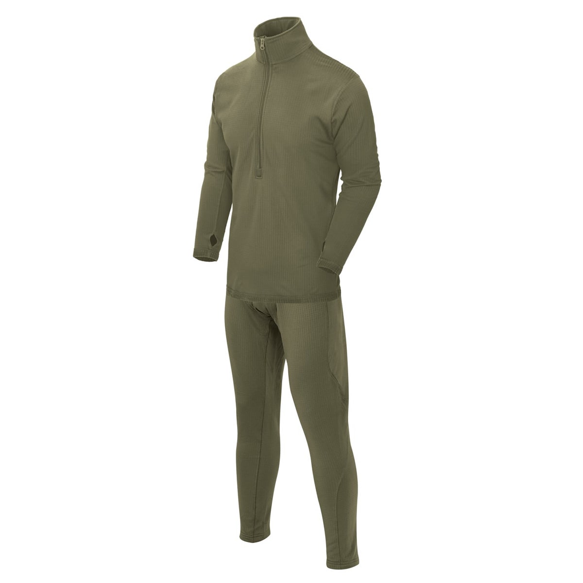 Bielizna termoaktywna Helikon US LVL 2 Olive Green - komplet