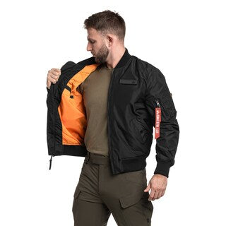Kurtka Alpha Industries MA-1 TT Flying Tigers - Black