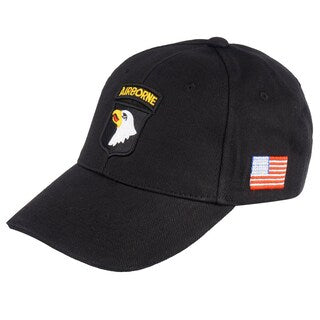 Czapka z daszkiem Fostex 101st Airborne - czarna