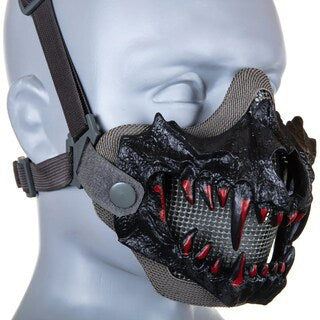 Maska ochronna Wosport Stalker Fangs Standard - Szara