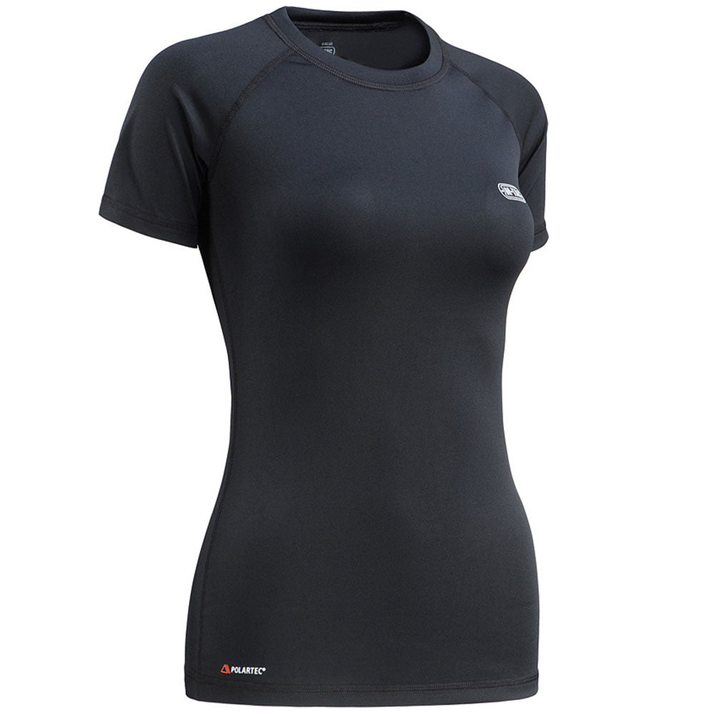 Koszulka termoaktywna damska M-Tac Ultra Light Polartec Lady Short Sleeve - Black