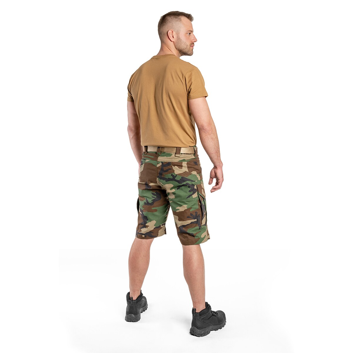 Szorty Mil-Tec Assault Rip-Stop - Woodland