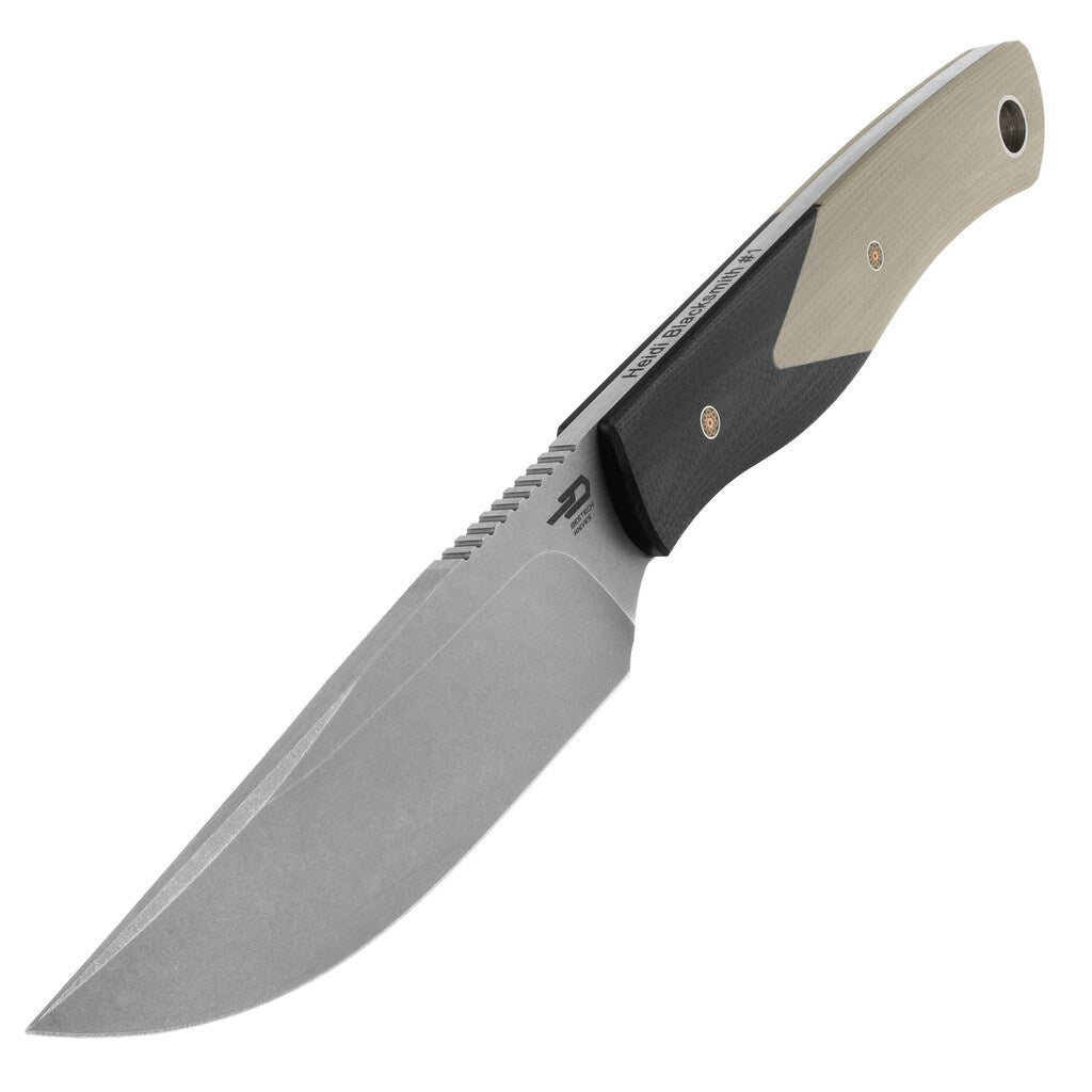 Nóż Bestech Heidi Blacksmith No. 1 G10 - Black/Beige