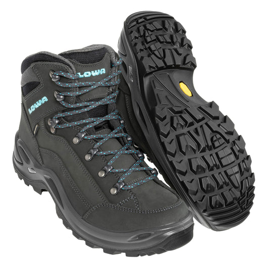 Buty damskie Lowa Renegade GTX MID - Asphalt/Turquoise