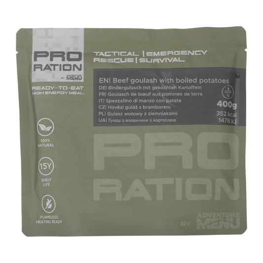 Danie gotowe Pro Ration Gulasz wołowy z ziemniakami 400 g