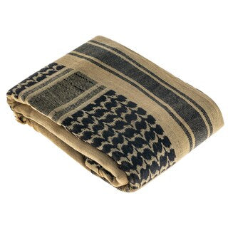 Arafatka chusta ochronna Mil-Tec - Khaki/Black
