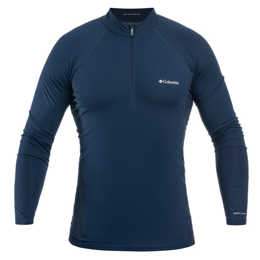 Bluza termoaktywna Columbia Midweight Stretch Long Sleeve Half Zip - Collegiate Navy