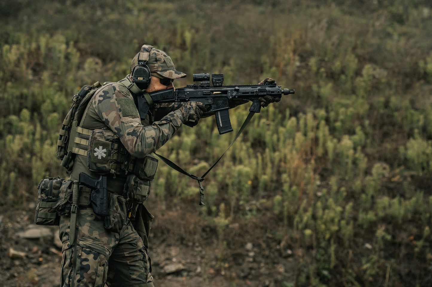 Kieszeń Helikon Mini Pouch - wz.93 Pantera PL Woodland