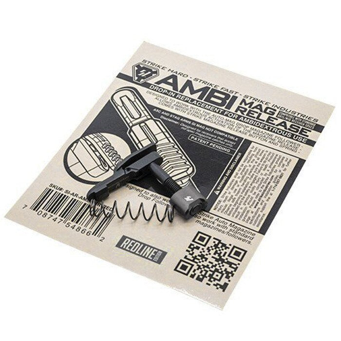 Obustronny zwalniacz magazynka Strike Industries do karabinków AR15 - Black