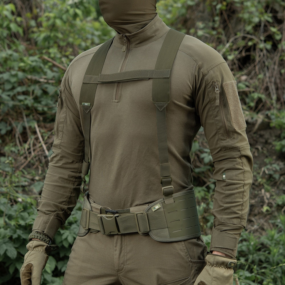 Szelki M-Tac Elite do pasa taktycznego - Ranger Green