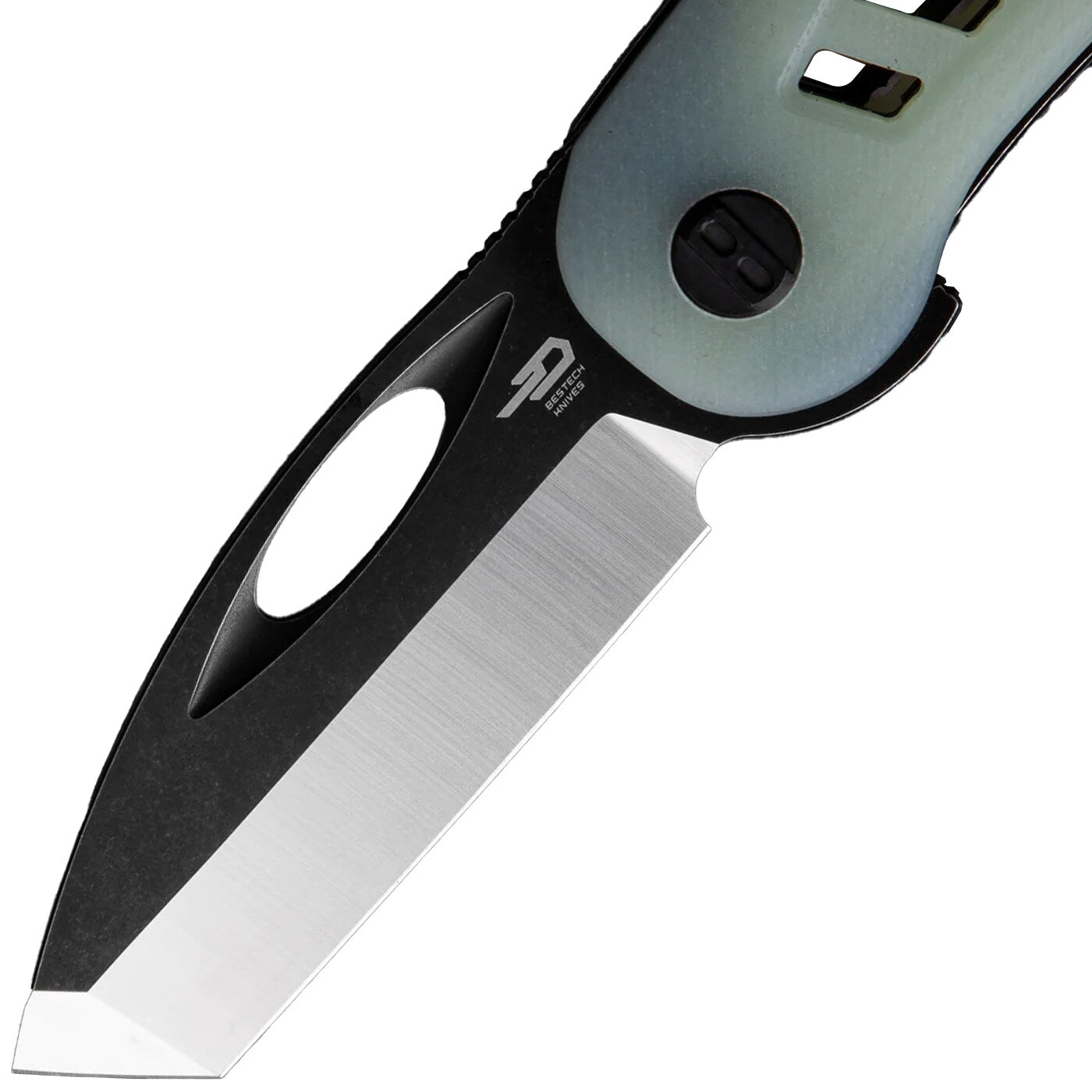 Nóż składany Bestech Explorer - Transparent/Satin Stonewash